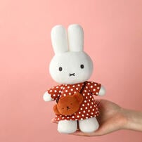 Miffy米菲 波點毛絨公仔