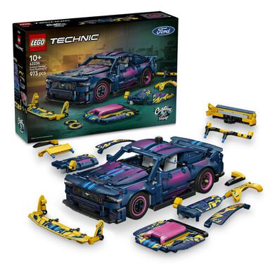 LEGO樂高機械組系列 客製化改裝廠 Ford Mustang GT 汽車 42236