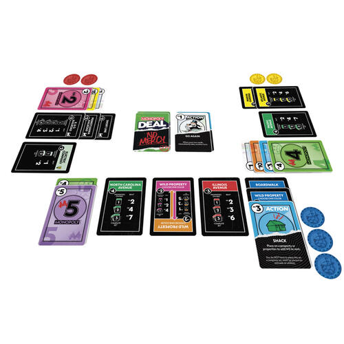 Monopoly大富翁 Deal No Mercy 紙牌交易遊戲