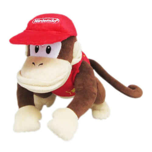 Nintendo Super Mario All Star Collection Soft Toys - Diddy Kong (Small)