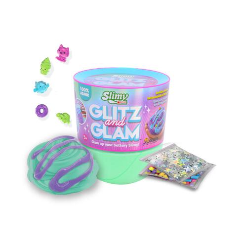 Slimy Glitz'n Glam with Dome Topper - Assorted (1 Pc)