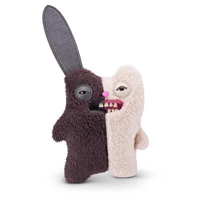 Fuggler Misfit Monsters- Rabid Rabbit & Old Tooth (Brown & Beige)