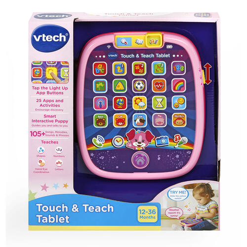 Vtech Touch & Teach Tablet - Assorted