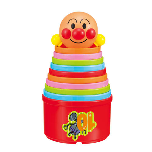 Anpanman Stacking Cup Tower Toy
