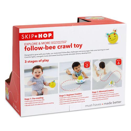 Skip Hop  Explore & More 蜜蜂音樂爬行玩具