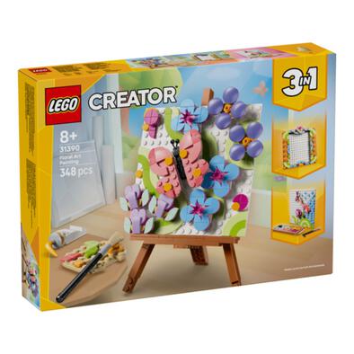 LEGO樂高創意系列 花卉藝術裝飾畫作 31390