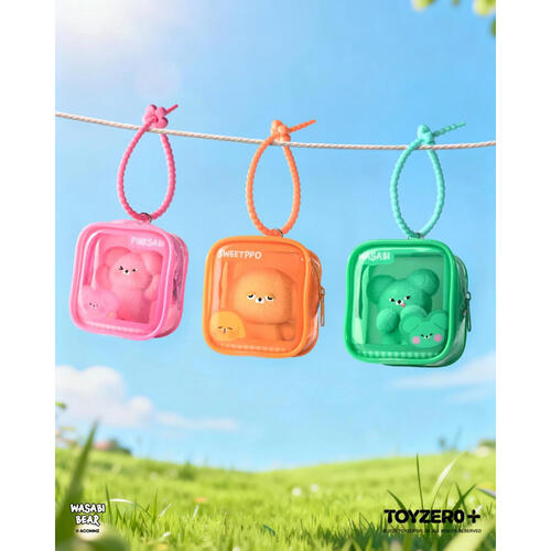  Wasabi Bear 外出小夥伴系列 - 盲盒 (單件裝)