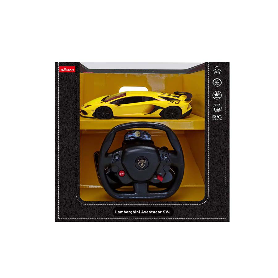 Rastar 1 14 Aventador SVJ RC With Steering Wheel Controller Toys R Us Hong Kong Official Website