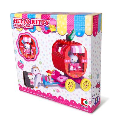 Hello Kitty吉蒂貓 積木系列 蘋果汽車
