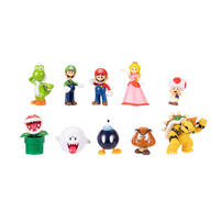 Super Mario超級瑪利歐 2.5吋瑪利歐夥伴與敵人10件裝