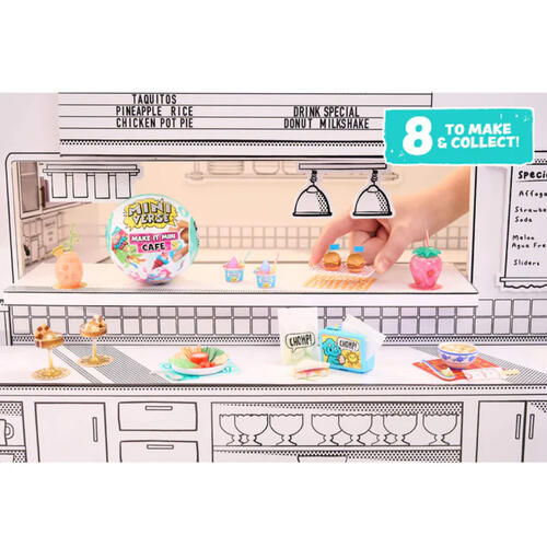 Mga's Miniverse Make It Mini Food Caf&eacute; Series 5 Blind Box - Assorted
