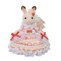 Sylvanian Families森林家族 朱古力兔姐姐生日蛋糕連身裙