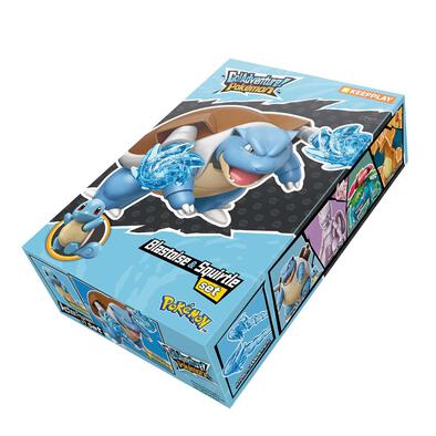 KEEPPLAY 傑尼龜&水箭龜可動造型積木