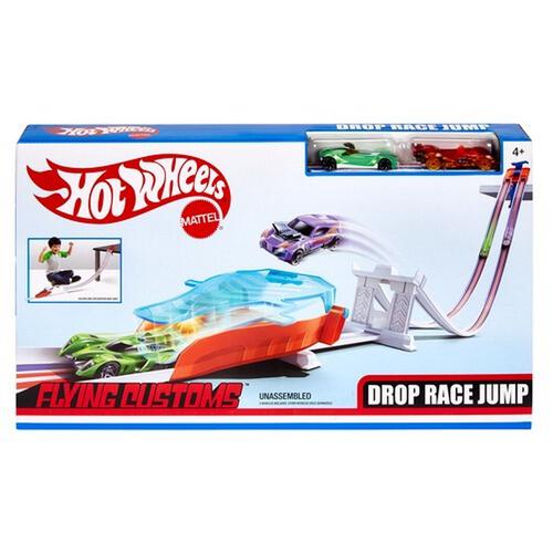 Hot Wheels Drop Race Jump Track Set
