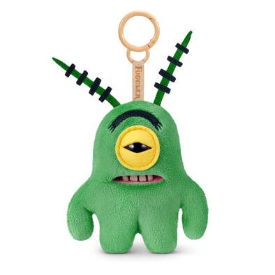 Fuggler x Spongebob 5 Inches Plush Keyring - Sheldon Plankton