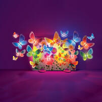 4M Glow 3D Butterfly Canvas