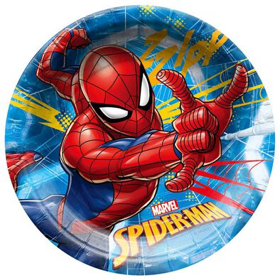 Spider-Man Paper Plates
