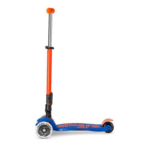 Micro Mobility Maxi Deluxe Foldable Neon LED Blaze Orange