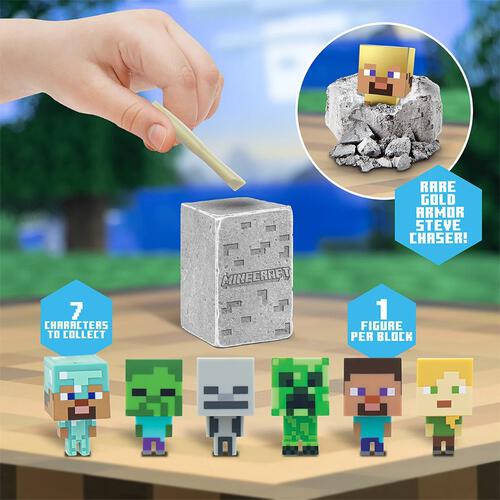 Paladone Minecraft Excavation Kit Single Figurine