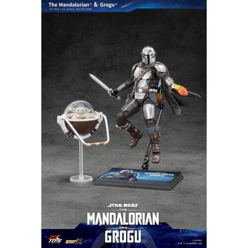 Star Wars Action Figures--Mandalorian & Grugo Box