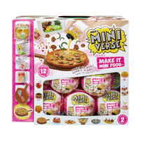 MGA's Miniverse Make It Mini Food Cafe Series 1 Minis - Complete Collection  (Pack of 24), Blind Packaging, DIY, Resin Play, Collect