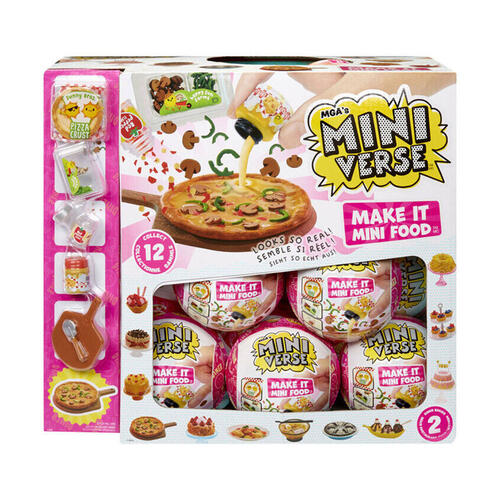 MGA's Miniverse Make It Mini Foods: Diner Series 2A - 18 Pieces (Original Box))