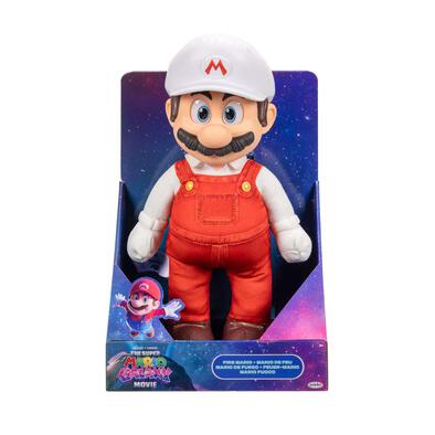  The Super Mario Galaxy Movie - Fire Mario Posable 15 Inch Plush
