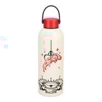 Toy Story Pizza Planet Metal Water Bottle With Carry Loop