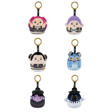 Squishmallows Netflix Kpop Demon Hunters 3.5" Plush Clips Keychain - Assorted (1 Pc)