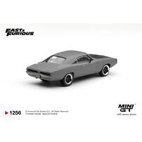 (網店預購) MINI GT Dodge Charger "Fast Five" Dominic Toretto Lhd / Blister Packaging (預計2027年1月發貨)