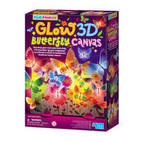 4M Glow 3D Butterfly Canvas