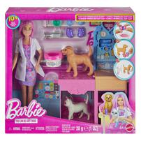 Barbie Fast Cast Veterinarian Clinic Doll And Accessories