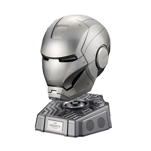 Marvel 1:1 Collectible Iron Man MK2 Wearable Helmet With Bluetooth Speaker