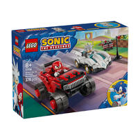 LEGO Sonic the Hedgehog Silver's Car vs. Knuckles' Monster Truck 77118