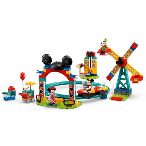 LEGO Mickey And Friends Mickey, Minnie and Goofy's Fairground Fun 10778