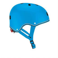 Globber Primo Helmet Lights Sky Blue