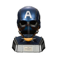 Marvel 1: 1 Collectible Captain America Wearable Helmet With Bluetooth Speaker