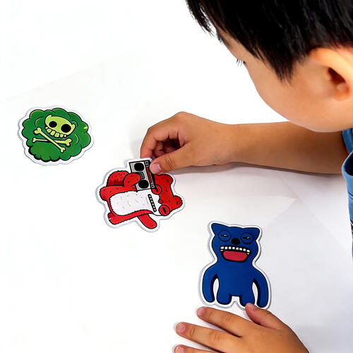 Fuggler A5 醜萌立體貼紙