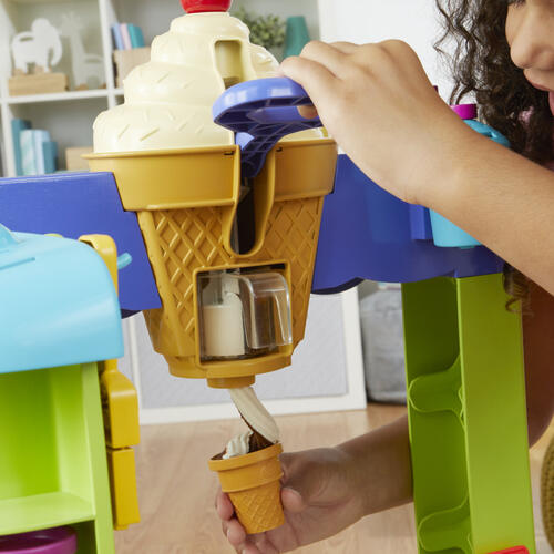 Play-Doh培樂多 廚房創意系列終極雪糕車玩具套裝