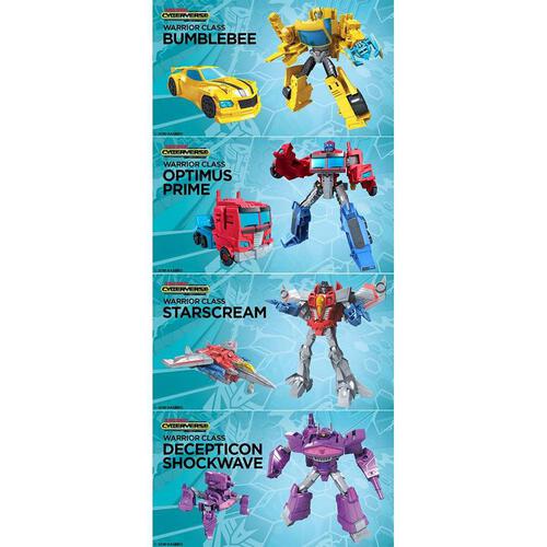 Transformers Cyberverse Power Of The Spark Warrior - Assorted