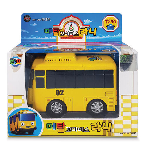 Tayo 小巴士 - 迷你金屬巴士- 隨機發貨