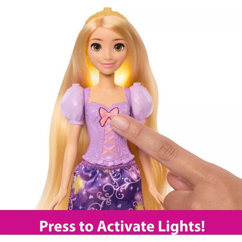 Disney Princess Light-Up Hair Rapunzel Fashion Doll