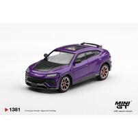(網店預購) MINI GT Lamborghini Urus Performante Viola Pasifae / Blister Packaging (預計2027年2月發貨)