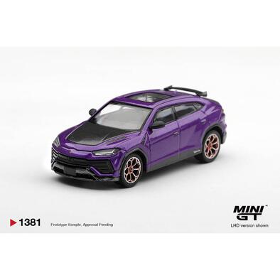 (網店預購) MINI GT Lamborghini Urus Performante Viola Pasifae / Blister Packaging (預計2027年2月發貨)