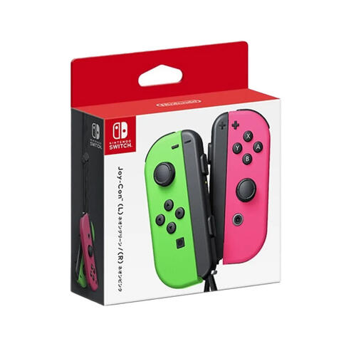 Nintendo Switch Joy-Con (L)(R) - Neon Green/Neon Pink