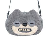 Fuggler Crossbody Bag Big Head Series - Sketchy Squirrel (Grey)