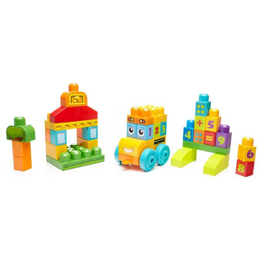 Mega bloks shop counting bus