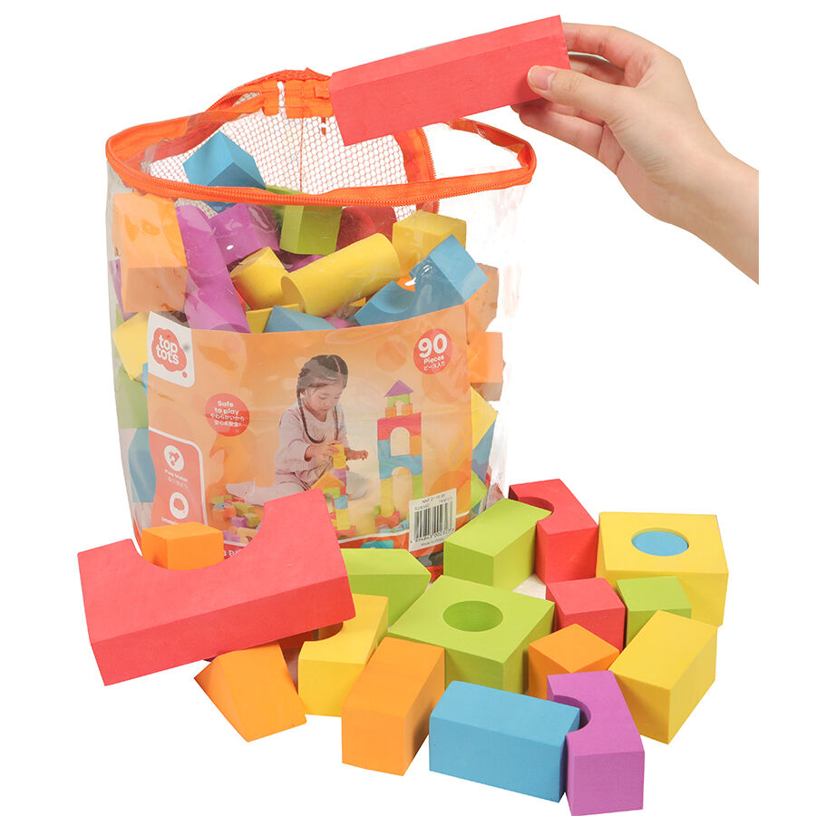 Top Tots Foam Building Blocks Assorted Toys