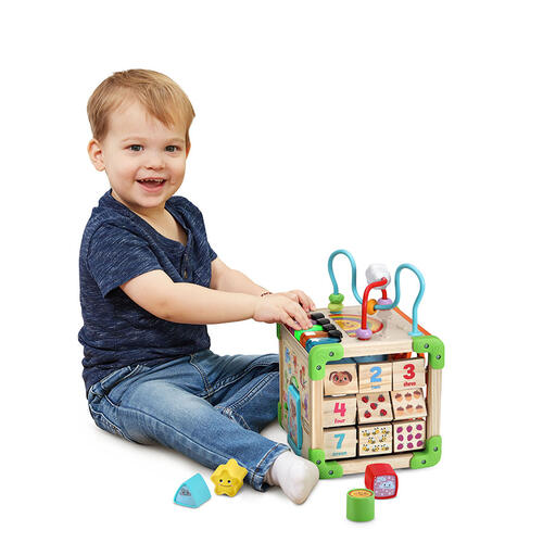 LeapFrog  Touch & Learn Wooden Activity Cube