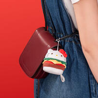 Sanrio Characters漢堡包系列毛絨捏捏樂 - 隨機發貨